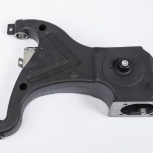 Rear Axle Swing Arm, Left, 16 ” With Rubber/metal Bearings