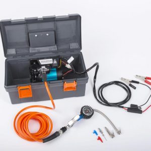 ARB Air Compressor Including Tube And Pressure Gauge In Carrying Case